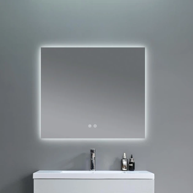Зеркало Qtap Taurus (TA1) 800×600 мм с LED-подсветкой Touch, с антизапотеванием, с диммером, рег. темп цвета (3000-6500K) - изображение 8