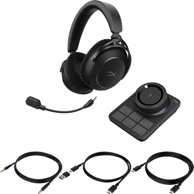 Наушники HyperX Cloud Alpha 2 Wireless Black (AJ5C7AA) - изображение 3