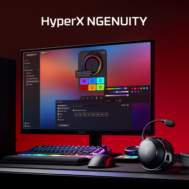 Наушники HyperX Cloud Alpha 2 Wireless Black (AJ5C7AA) - изображение 5