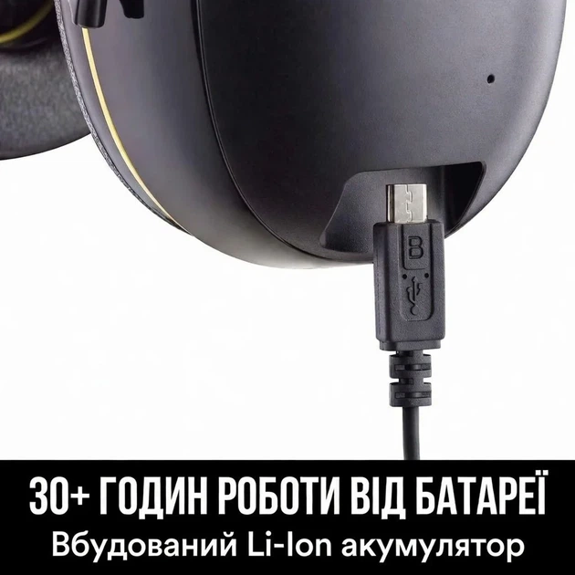 Протишумні навушники 3M WorkTunes Connect 90543 / Bluetooth / До 30 годин роботи / Чорні Б/В - Фото 3 Протишумні навушники 3M WorkTunes Connect 90543 / Bluetooth / До 30 годин роботи / Чорні Б/В - зображення 3