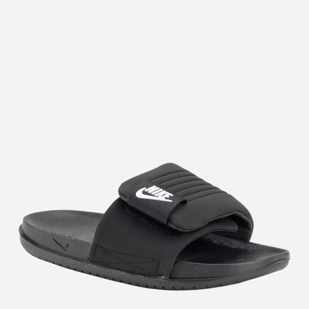 Чоловічі шльопанці для пляжу Nike Offcourt Adjust Slide DQ9624-001 46 (12US) Чорні (196153938076) - зображення 2