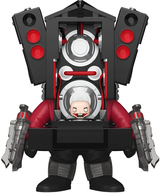 Zestaw figurek Funko Bitty POP! Bots: Skibidi Toilet Titan Speakerman and Parasitic Skibidi Toilet 13 cm 91422 (889698914222) - obraz 2