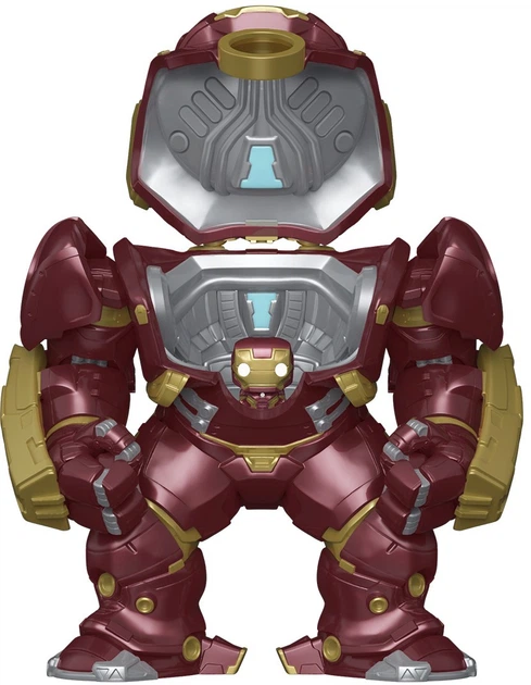 Zestaw figurek Funko Bitty POP! Bots: Marvel the Infinity Saga Hulkbuster with Iron Man 11.7 cm 83645 (889698836456) - obraz 3