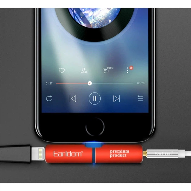 Adapter Lightning To 3.5mm — Earldom ET-OT34 - Фото 5 Adapter Lightning To 3.5mm — Earldom ET-OT34 - изображение 5
