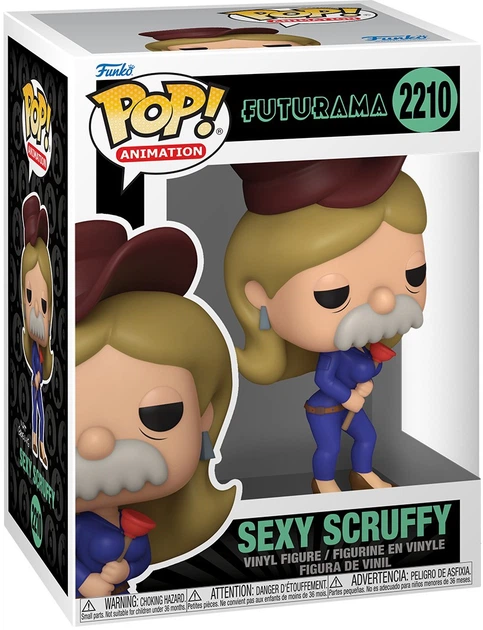 Фігурка Funko Pop! Animation: Futurama 2210 Sexy Scruffy 90429 (889698904292) - Фото 1 Фігурка Funko Pop! Animation: Futurama 2210 Sexy Scruffy 90429 (889698904292) - зображення 1