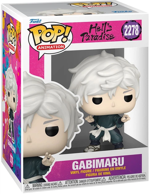Фігурка Funko POP! Animation: Hells Paradise Gabimaru 10.7 см 92514 (889698925143) - Фото 1 Фігурка Funko POP! Animation: Hells Paradise Gabimaru 10.7 см 92514 (889698925143) - зображення 1