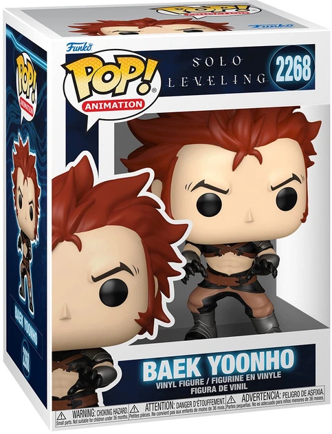 Figurka Funko Pop! Animation: Solo Leveling 2268 Baek Yoonho 90628 (889698906289) - Zdjęcie 1 Figurka Funko Pop! Animation: Solo Leveling 2268 Baek Yoonho 90628 (889698906289) - obraz 1