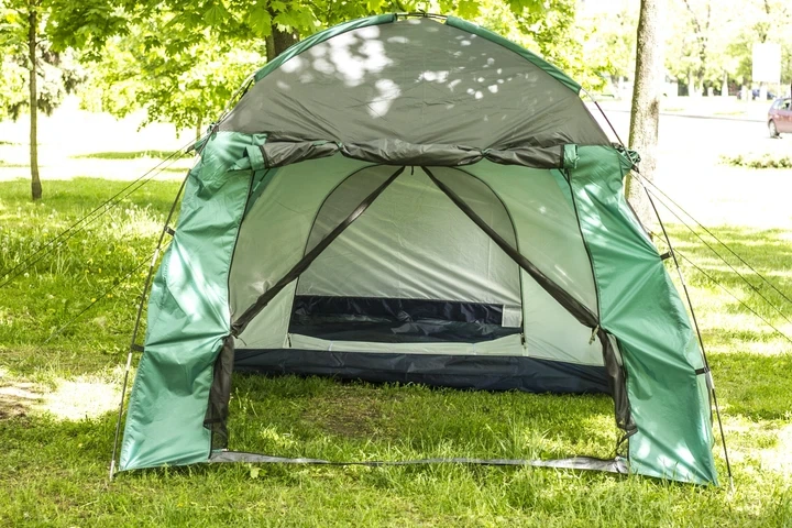 Беседка 2 палатки в 1 кухня-шатёр+комната 4-6 местная 470х260x200cм кемпинговая туристическая - изображение 7