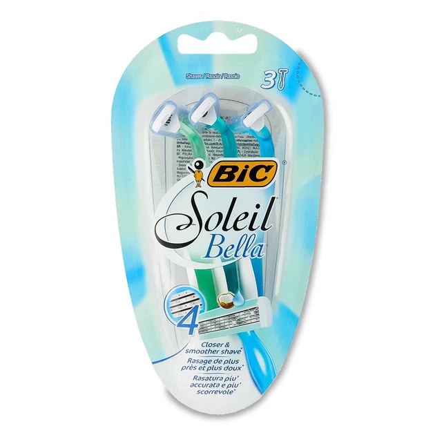 Станки одноразові BIC Soleil Bella 3 шт. - Фото 1 Станки одноразові BIC Soleil Bella 3 шт. - изображение 1