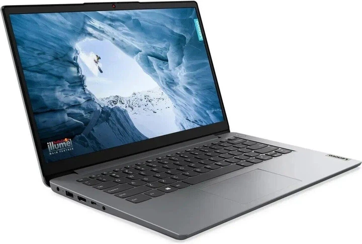 Ультрабук Lenovo IdeaPad 1 14IGL7 / 14" TN / Intel Pentium Silver N5030 (4 ядра по 1.1-3.1 GHz) / 4GB DDR4 / 128GB / UHD Graphics 605 / WebCam / HDMI - зображення 2