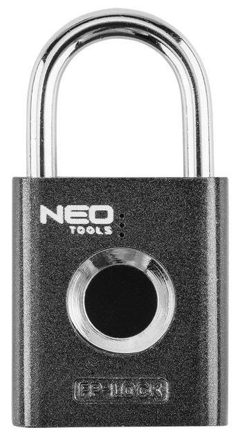 Inteligentna kłódka na odcisk palca NEO Tools 85-000 (5906692018437) - obraz 5