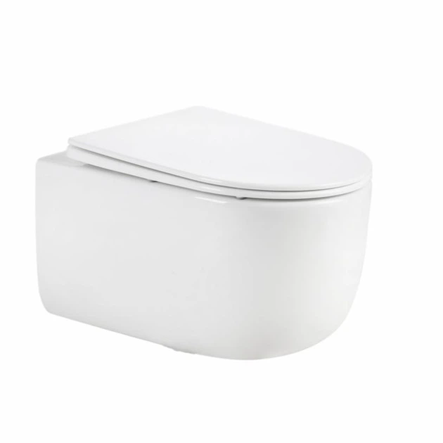 Унітаз підвісний Qtap Taurus Ultra Quiet 515×360×350 мм, White, з сидінням Slim Duroplast / Soft-close / Quick Release - Фото 1 Унітаз підвісний Qtap Taurus Ultra Quiet 515×360×350 мм, White, з сидінням Slim Duroplast / Soft-close / Quick Release - зображення 1