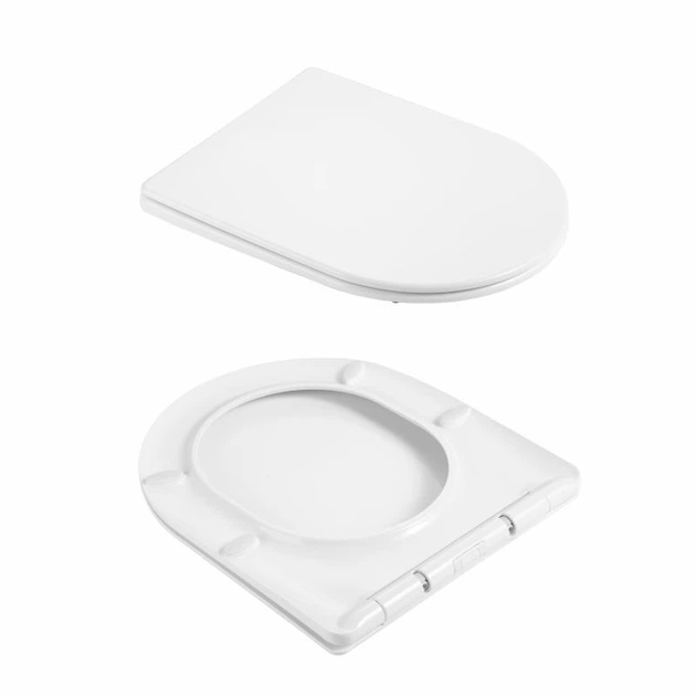 Унітаз підвісний Qtap Taurus Ultra Quiet 515×360×350 мм, White, з сидінням Slim Duroplast / Soft-close / Quick Release - Фото 8 Унітаз підвісний Qtap Taurus Ultra Quiet 515×360×350 мм, White, з сидінням Slim Duroplast / Soft-close / Quick Release - зображення 8