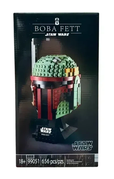 Конструктор 99051 Star Wars Шлем Бобы Фетта, 656 деталей Звёздные войны - Фото 1 Конструктор 99051 Star Wars Шлем Бобы Фетта, 656 деталей Звёздные войны - изображение 1
