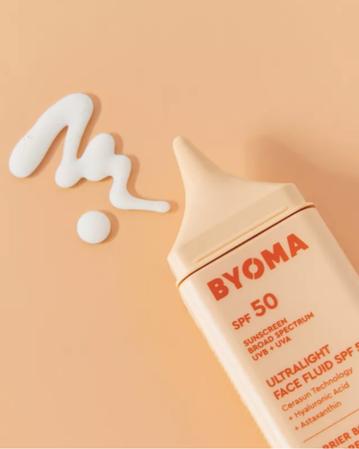 Сонцезахисний флюїд для обличчя з SPF50 Byoma Ultralight Face Fluid SPF50 (50 ml) - Фото 3 Сонцезахисний флюїд для обличчя з SPF50 Byoma Ultralight Face Fluid SPF50 (50 ml) - изображение 3