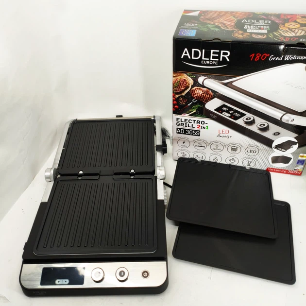 Гриль контактный Adler AD 3059 - изображение 4