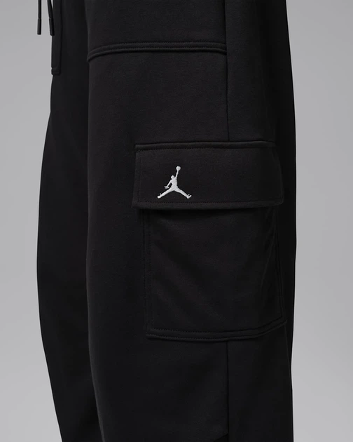 Брюки жіночі Jordan Brooklyn Fleece Cargo L Чорний IF1060-010 - зображення 4