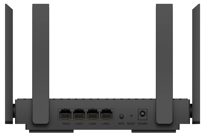 Беспроводной маршрутизатор Cudy Wi-Fi 6 2,4 ГГц 5 ГГц 4 антенны 200х117х35 мм черный (682236) - изображение 6