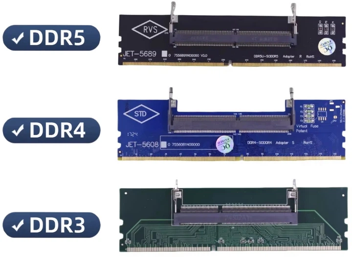 Конвертер адаптер Dynamode DDR4 Laptop SO-DIMM to Desktop DIMM RAM Memory (DM-DDR4-DIMM-Converter) - Фото 3 Конвертер адаптер Dynamode DDR4 Laptop SO-DIMM to Desktop DIMM RAM Memory (DM-DDR4-DIMM-Converter) - изображение 3