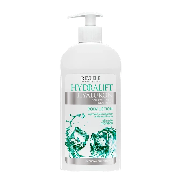 Увлажняющий лосьон для тела с гиалуроновой кислотой Revuele Hydralift Hyaluron, 400 мл - Фото 1 Увлажняющий лосьон для тела с гиалуроновой кислотой Revuele Hydralift Hyaluron, 400 мл - изображение 1