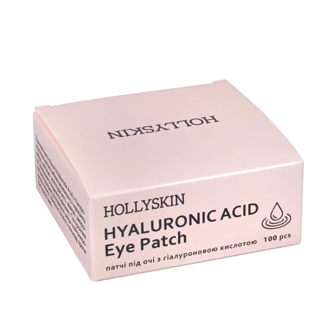 Патчи для кожи вокруг глаз Hollyskin Hyaluronic Acid Eye Patch с гиалуроновой кислотой, 100 шт - изображение 3