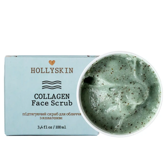 Скраб для лица Hollyskin Collagen Face Scrub с коллагеном 100 мл 0211h - Фото 2 Скраб для лица Hollyskin Collagen Face Scrub с коллагеном 100 мл 0211h - изображение 2