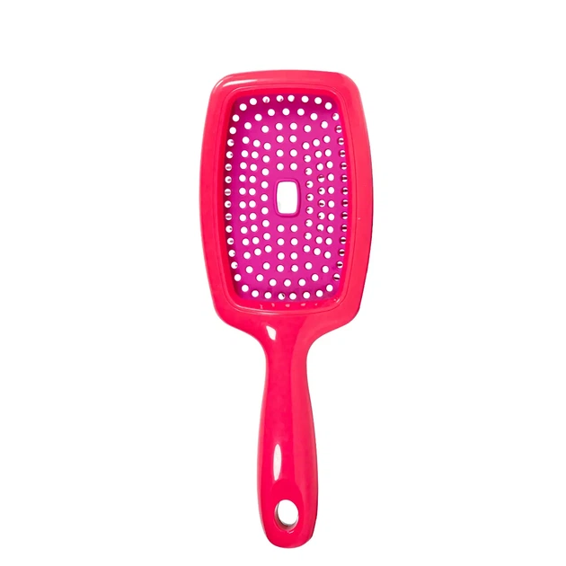 Расчёска для волос массажная продувная Salon 8H59, Красный - Фото 3 Расчёска для волос массажная продувная Salon 8H59, Красный - изображение 3