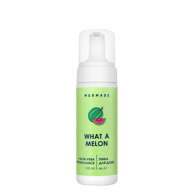 Пінка для душу парфумована Mermade What a Melon аромат "Кавун" 150 мл - Фото 1 Пінка для душу парфумована Mermade What a Melon аромат "Кавун" 150 мл - зображення 1