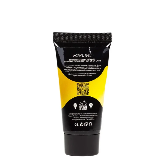 Акригель для наращивания ногтей YouPOSH Acryl Gel 15 мл № 7 - изображение 5