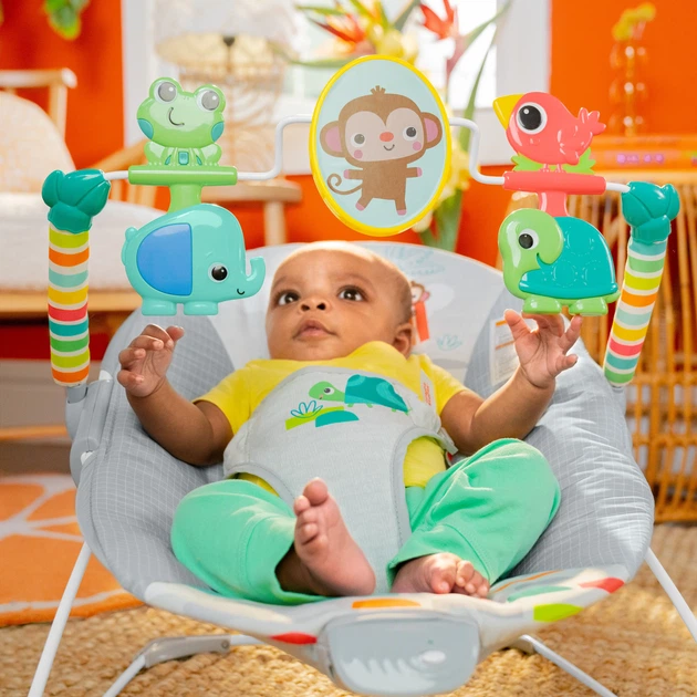 Шезлонг Bright Starts Playful Paradise - Фото 2 Шезлонг Bright Starts Playful Paradise - изображение 2