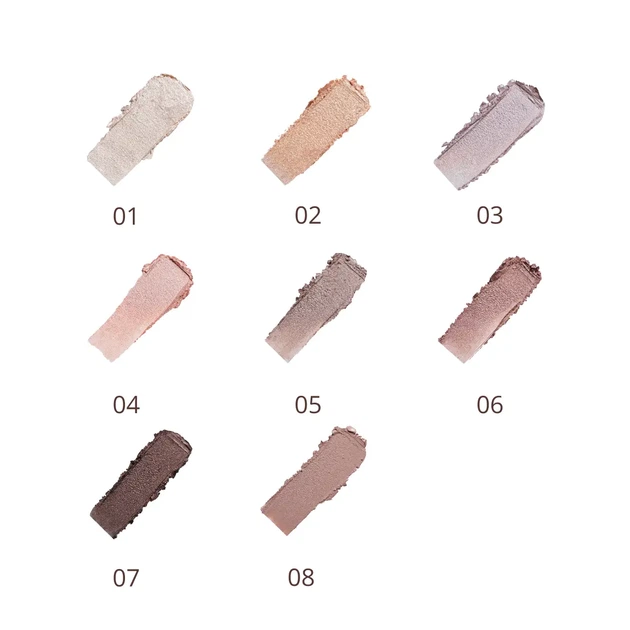 Тіні-олівець для повік перламутрові Bogenia Long Lasting Eyeshadow Stick BG912, 008 Бежевые - изображение 3