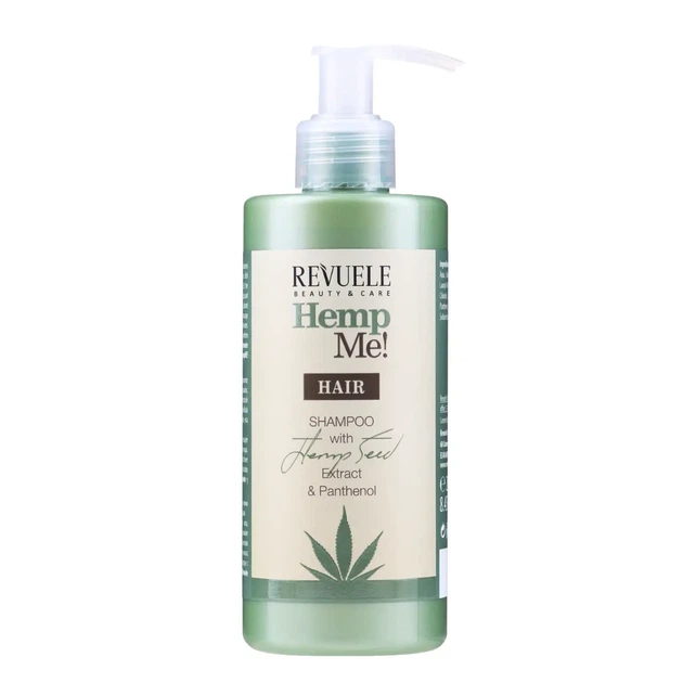 Шампунь для волос Revuele Hemp Me Hair Shampoo с маслом семян конопли 250 мл - Фото 1 Шампунь для волос Revuele Hemp Me Hair Shampoo с маслом семян конопли 250 мл - изображение 1