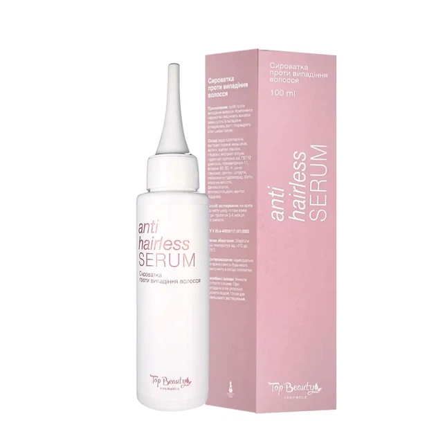 Сироватка проти випадіння волосся Top Beauty Hair Loss Serum 100 мл - Фото 1 Сироватка проти випадіння волосся Top Beauty Hair Loss Serum 100 мл - зображення 1