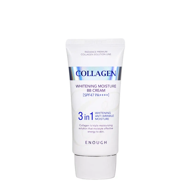 Тональний BB-крем Enough Collagen Whitening Moisture BB Cream SPF47 PA+++ - зображення 2