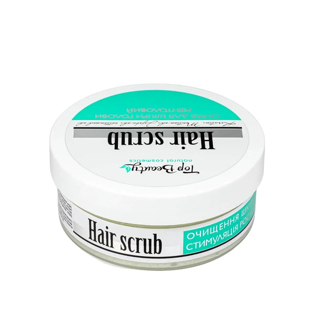 Скраб для кожи головы Top Beauty Menthol Hair Scrub с ментолом 250 мл - Фото 4 Скраб для кожи головы Top Beauty Menthol Hair Scrub с ментолом 250 мл - изображение 4