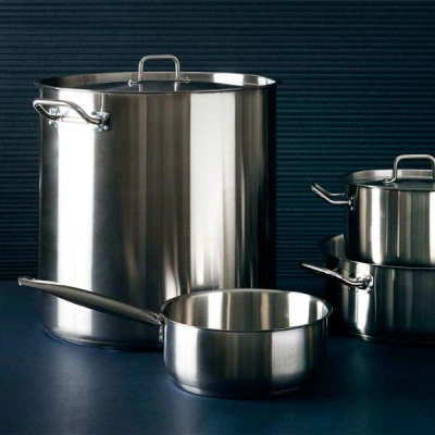 Каструля Lacor висока з кришкою 98 л, d 50 cm, h 50 cm (50150) - Фото 2 Каструля Lacor висока з кришкою 98 л, d 50 cm, h 50 cm (50150) - зображення 2