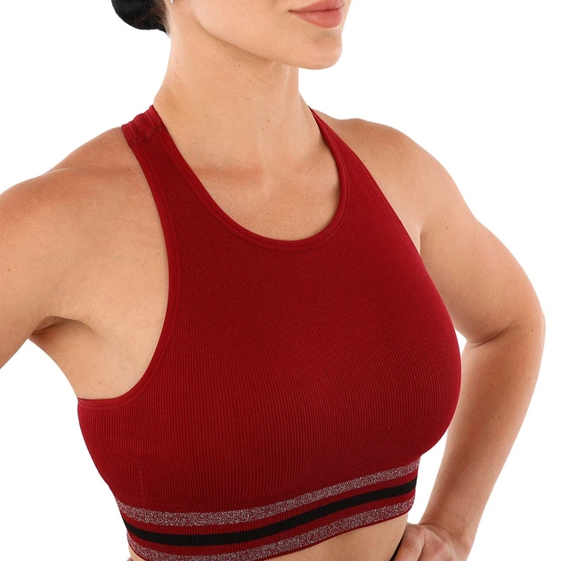 Топ женский Domino CO-1559 L Бордовый - Фото 5 Топ женский Domino CO-1559 L Бордовый - изображение 5