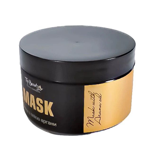 Маска для волос Top Beauty Heat protectant с кератином и маслом арганы 300 мл - Фото 2 Маска для волос Top Beauty Heat protectant с кератином и маслом арганы 300 мл - изображение 2
