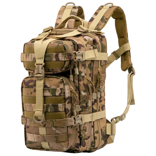 Рюкзак тактичний камуфляж 2Е 25L Molle - Фото 1 Рюкзак тактичний камуфляж 2Е 25L Molle - изображение 1