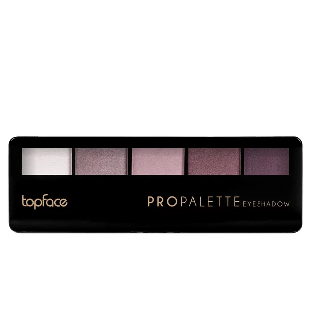 Палетка теней для век 5 оттенков Тopface Pro Palette, № 19 - Фото 2 Палетка теней для век 5 оттенков Тopface Pro Palette, № 19 - изображение 2