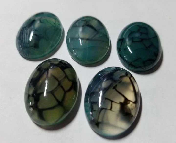 Агат Вены Дракона Размер 25x18x7 mm (43304) - изображение 2