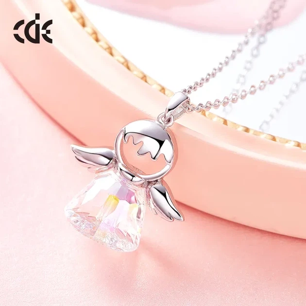 Серебряный кулон Сваровски (74416) - изображение 4