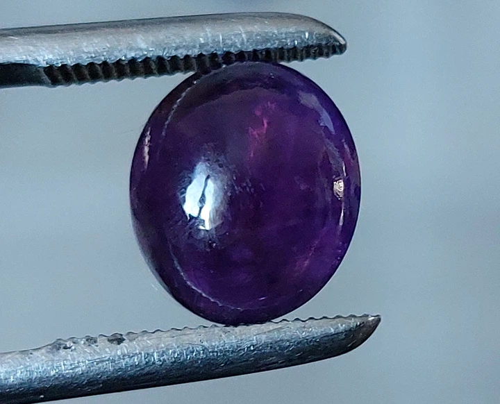 Аметист кабошон 6.35 Ct 12.7 х 11 мм (130411) - Фото 2 Аметист кабошон 6.35 Ct 12.7 х 11 мм (130411) - изображение 2