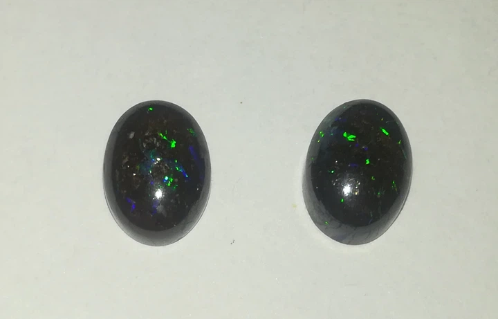 Благородный Болдер Опал пара 2.11Ct (928707) - изображение 4