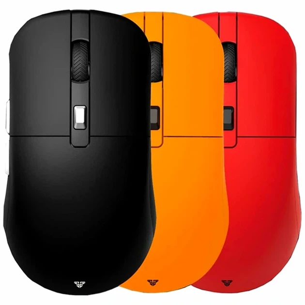 Беспроводная игровая мышь Fantech WG9S Kanata 12000DPI 2.4GHz желтая ABS пластик эргономичная - изображение 2