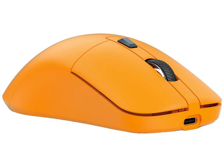 Беспроводная игровая мышь Fantech WG9S Kanata 12000DPI 2.4GHz желтая ABS пластик эргономичная - изображение 5