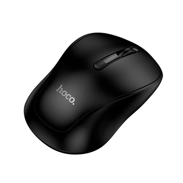 Беспроводная мышь Hoco GM41 Exciting оптическая 1600DPI USB Bluetooth черный эргономичная симметричная - изображение 4