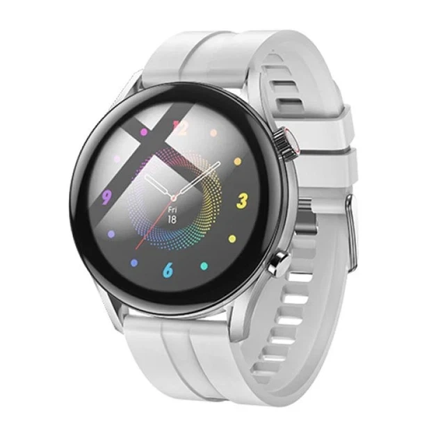 Смарт годинник Hoco Y7 Pro 1.39 дюйма TFT дисплей Bluetooth 5.0 захист IP67 сірий - зображення 7