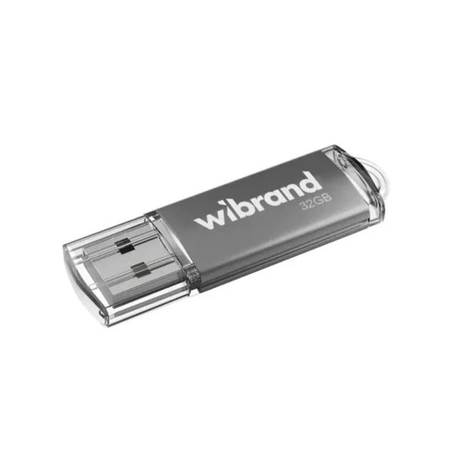 USB флешка Wibrand 32 ГБ USB 2.0 черный металл пластик для хранения данных - Фото 8 USB флешка Wibrand 32 ГБ USB 2.0 черный металл пластик для хранения данных - изображение 8