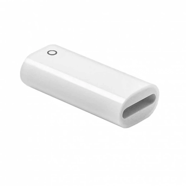 Адаптер Type-C для стилуса Apple Pencil 1st gen Lightning белый пластиковый - Фото 4 Адаптер Type-C для стилуса Apple Pencil 1st gen Lightning белый пластиковый - изображение 4